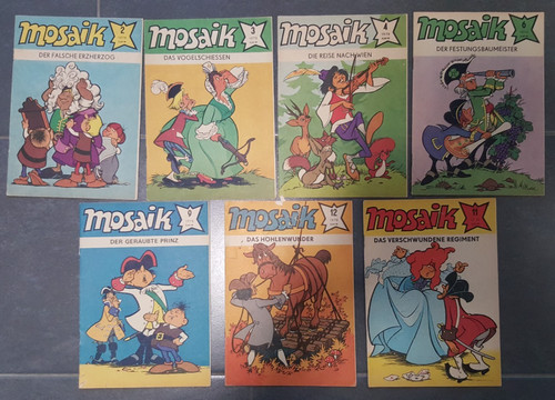 Fumetti mosaico del 1978 - fumetti,