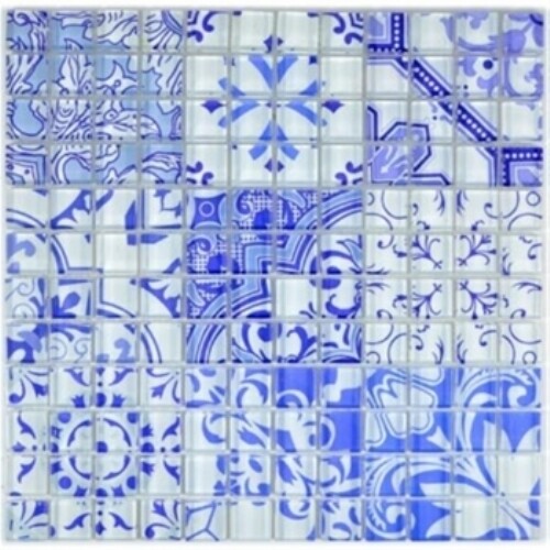 Mosaico vetro rivestimento - in,