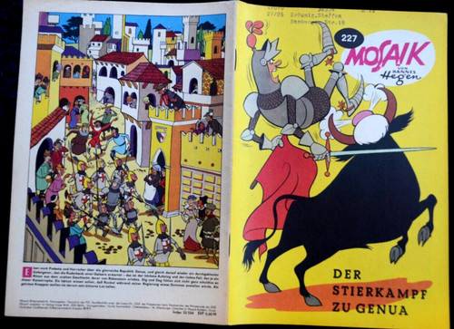 Original mosaik hannes hegen - hannes,
