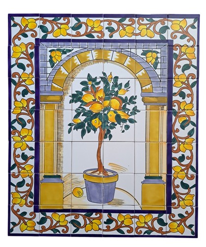 Quadro piastrelle gigante 05 - piastrelle, 1,05