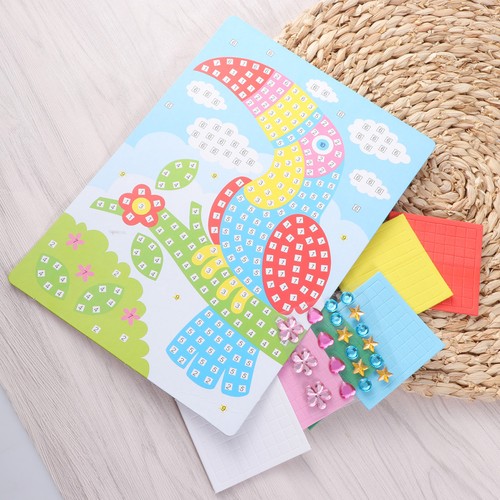 Klebebilder für kinder - für, mosaik