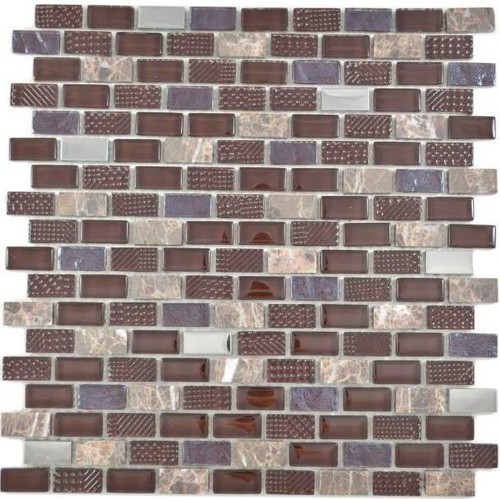 Mosaico vetro pietra - mosaico, naturale