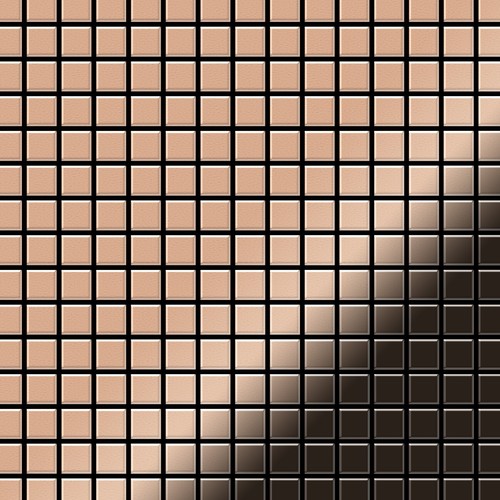 Piastrella mosaico metallo