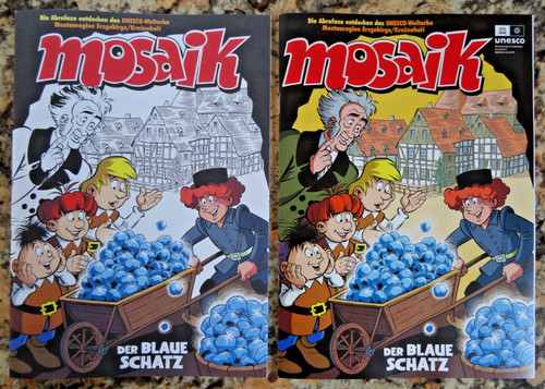 Mosaico abrafaxe numero - 2x,