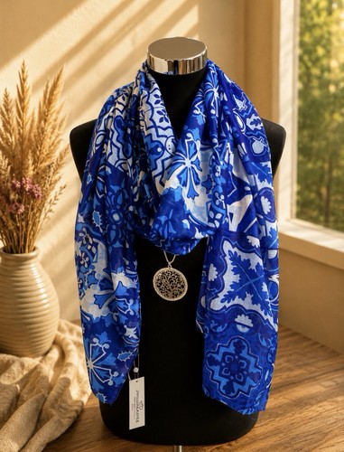 Foulard cuore gemello - , mosaico