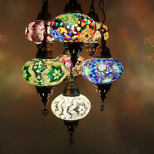 Lampada sospensione mosaico - lampada,