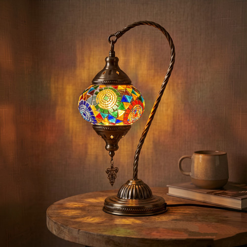 Lampada tavolo mosaico - da,