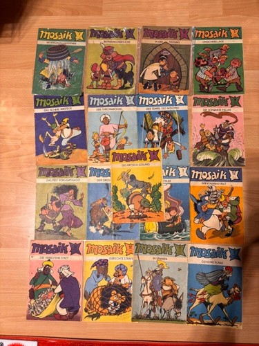 Mosaico quaderni vari