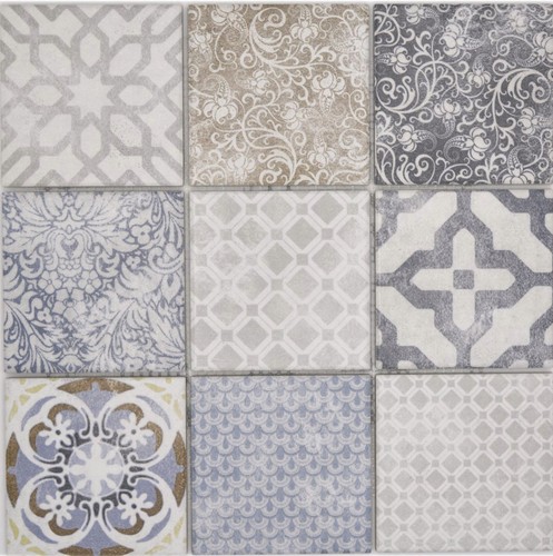 Piastrella mosaico ceramica