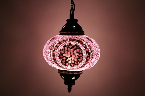 Lampada sospensione mosaico - lampada,