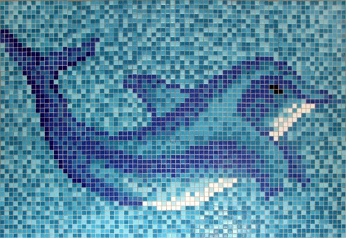 Quadro mosaico vetro - mosaico, in